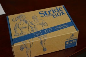 Stridebox — a monthly assortment of running goodies in your mailbox.